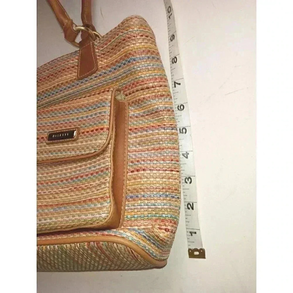 Rosetti Rainbow Knit Thread Medium Purse Handbag  Seven Pockets - Picture 11 of 13